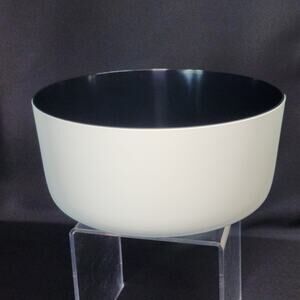 2012 Large Pantone Universe Lotus Bowl III Chip/Fruit White And Black